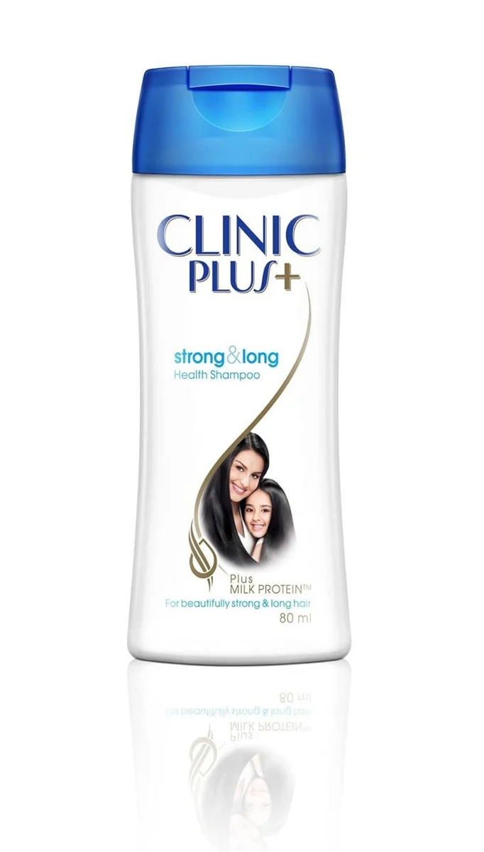 Clinic Plus+, Strong & Long Shampoo, 80 ml