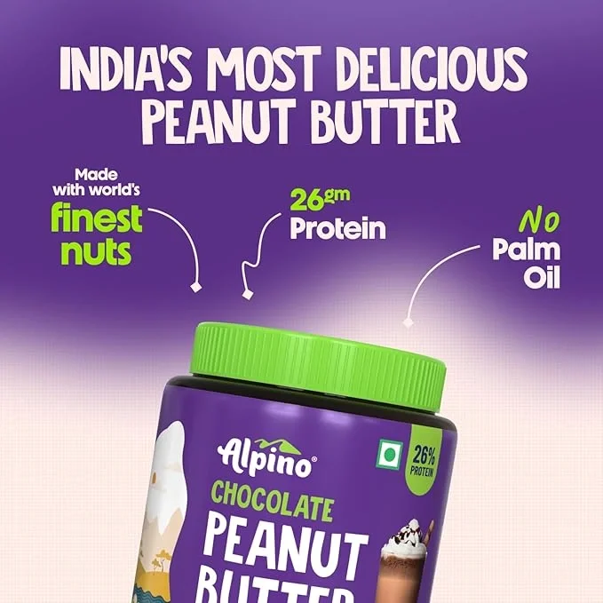 ALPINO Chocolate Peanut Butter Crunch 1kg - Roasted Peanuts, Chocolate Paste & Brown Sugar image 9