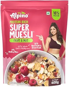  ALPINO Protein-Rich Super Muesli Fruit & Nuts 400g