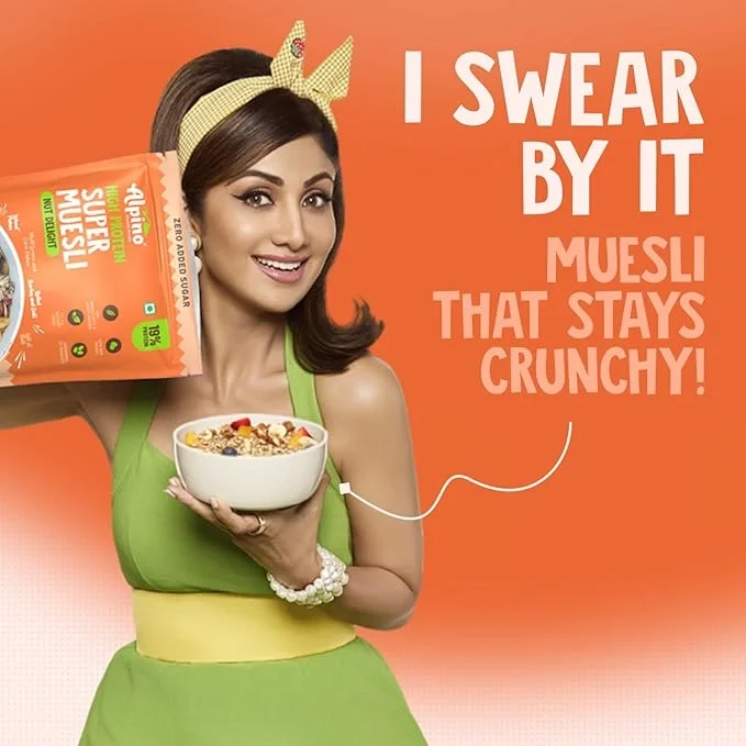  Alpino Health Foods Alpino Super Muesli Nut Delight 400 G | 20% Dried Fruits & Nuts image 3
