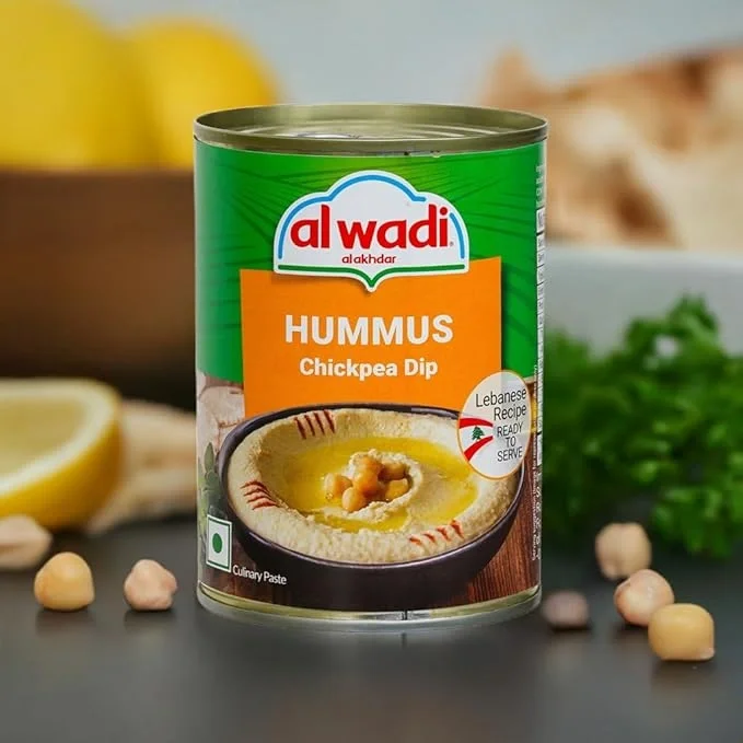 Al Wadi Hummus Chickpea Dip 400g, Authentic Lebanese Recipe image 4
