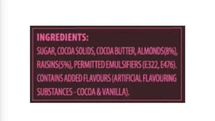  Amul Fruit 'N' Nut Chocolate, 40 g image 3