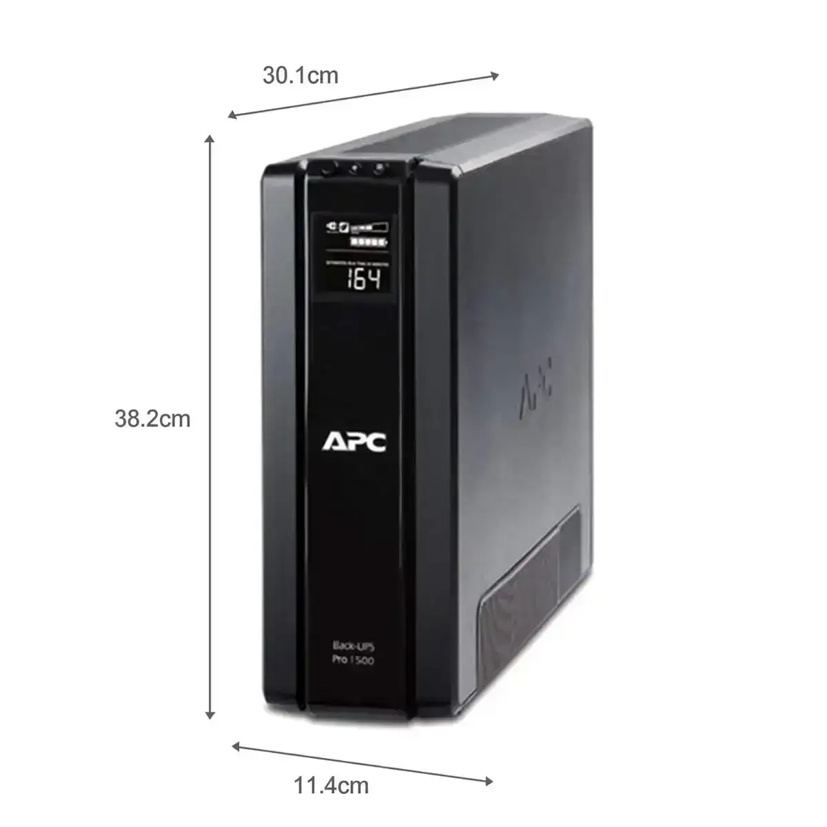 APC Back-UPS Pro BR1500G-IN, 1500VA line interactiv UPS | 865W, 230V UPS System, High-Performance Premium Power Backup & Protection for Home Office, Desktop PC, Gaming Console & Home Electronics | 2 Year Warranty image 3
