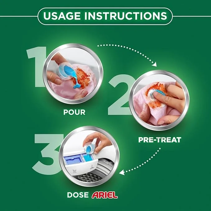 Ariel Power Gel Liquid Detergent for Top Load & Semi Auto – 3kg image 6