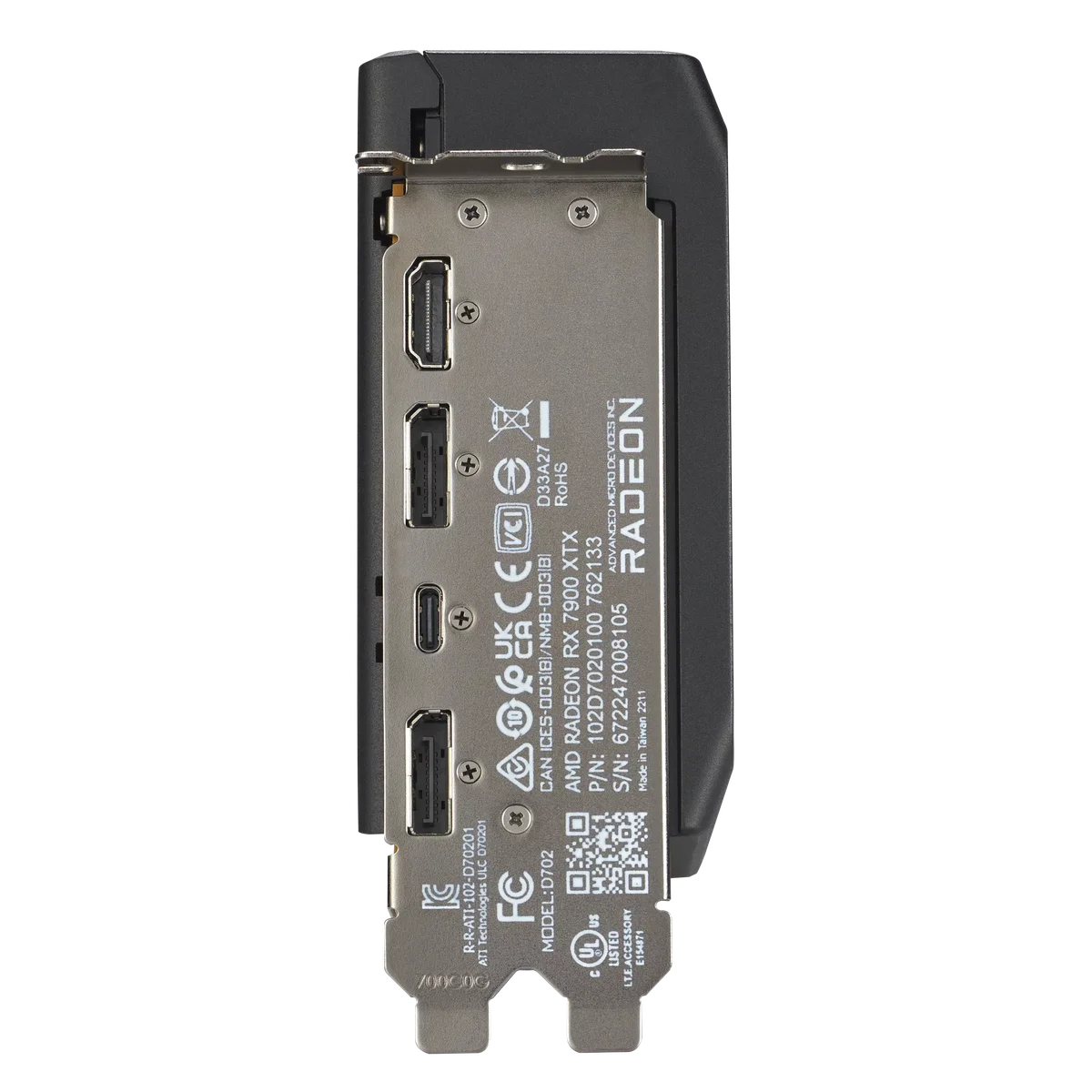 ASUS Radeon™ RX 7900 XTX 24GB GDDR6, 1 x HDMI, 2 x DisplayPort, 1 Type C image 11