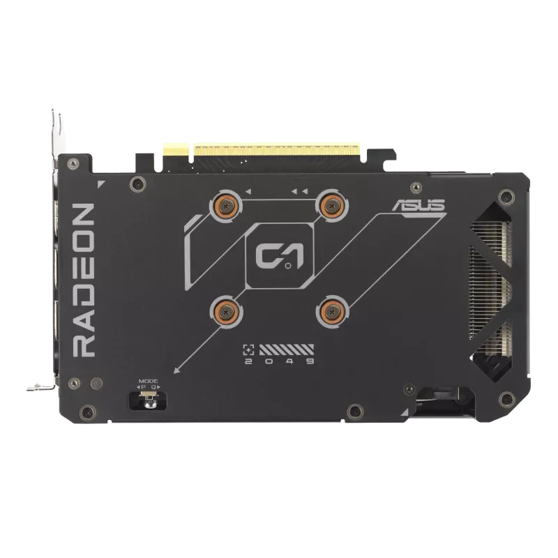 ASUS Dual Radeon RX 9060 XT 8GB GDDR6 Graphics Card, PCIe 5.0, HDMI 2.1b, DisplayPort 2.1a, 2.5-Slot Design, Axial-tech Fan Design image 5