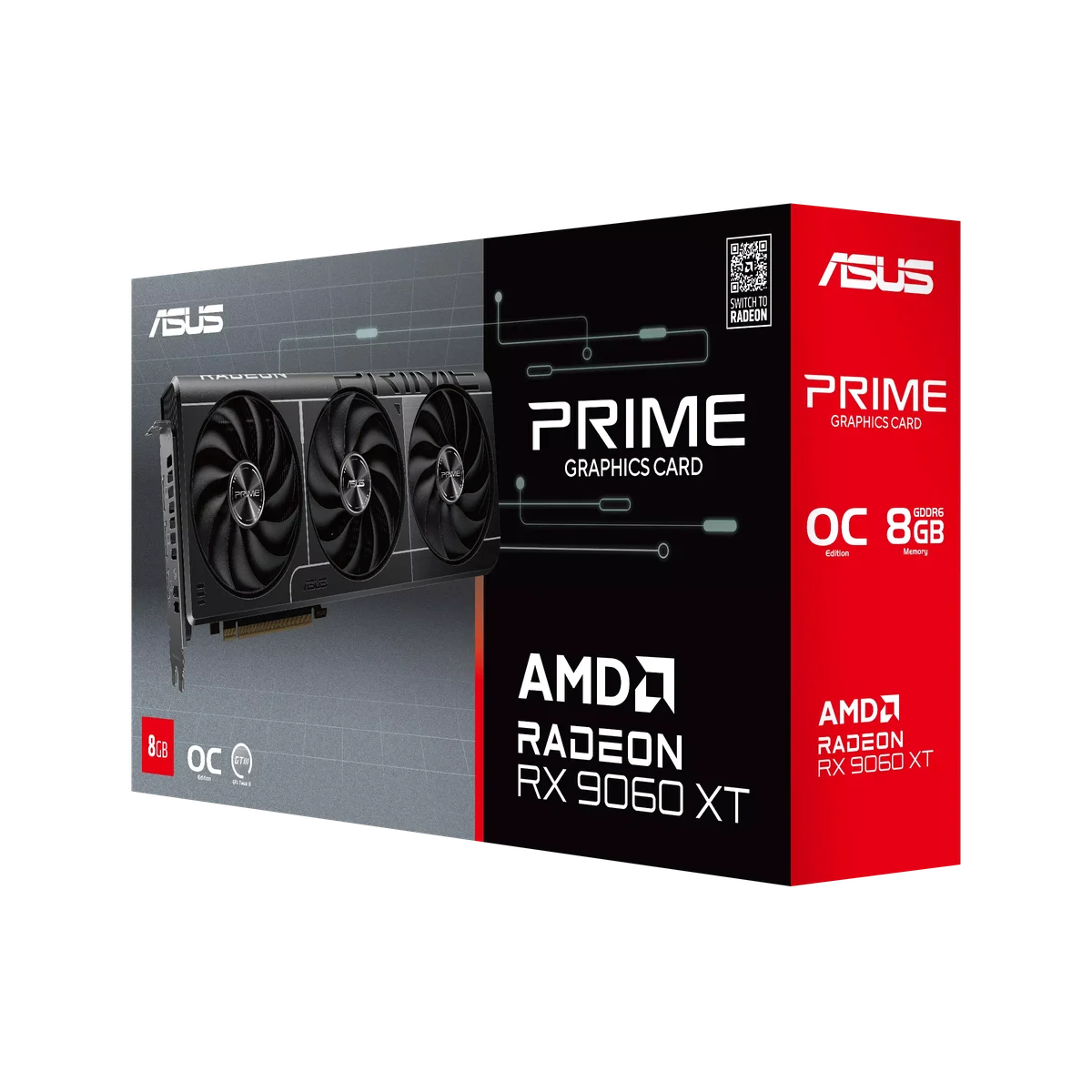ASUS Prime Radeon RX 9060 XT 8GB GDDR6 OC Edition Graphics Card  image 11