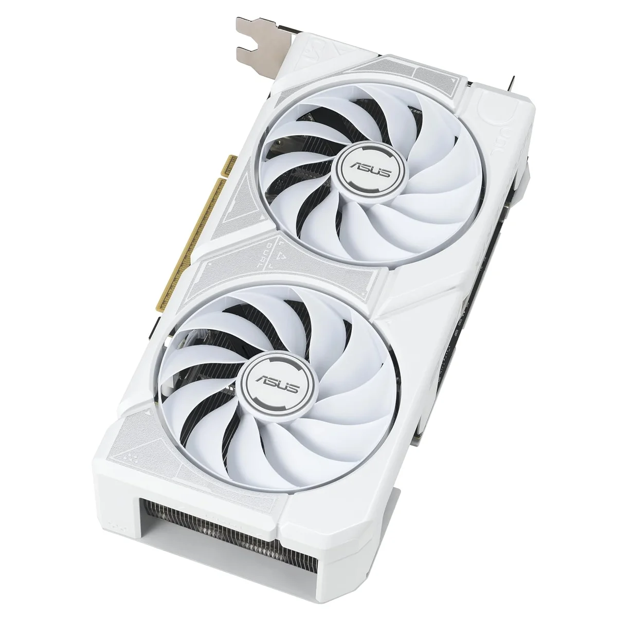 ASUS Dual NVIDIA GeForce RTX 5060 Ti 8GB White GDDR7 OC Edition - Graphics Card (PCIe 5.0, DLSS 4, HDMI 2.1b, DisplayPort 2.1b, 2.5-Slot, Axial Fans, 0dB Technology, Dual BIOS) image 3