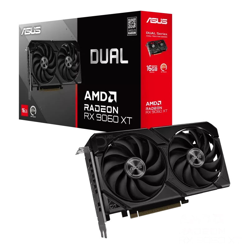 Asus Dual RX 9060 XT 16GB GDDR6 Graphics Card image 14