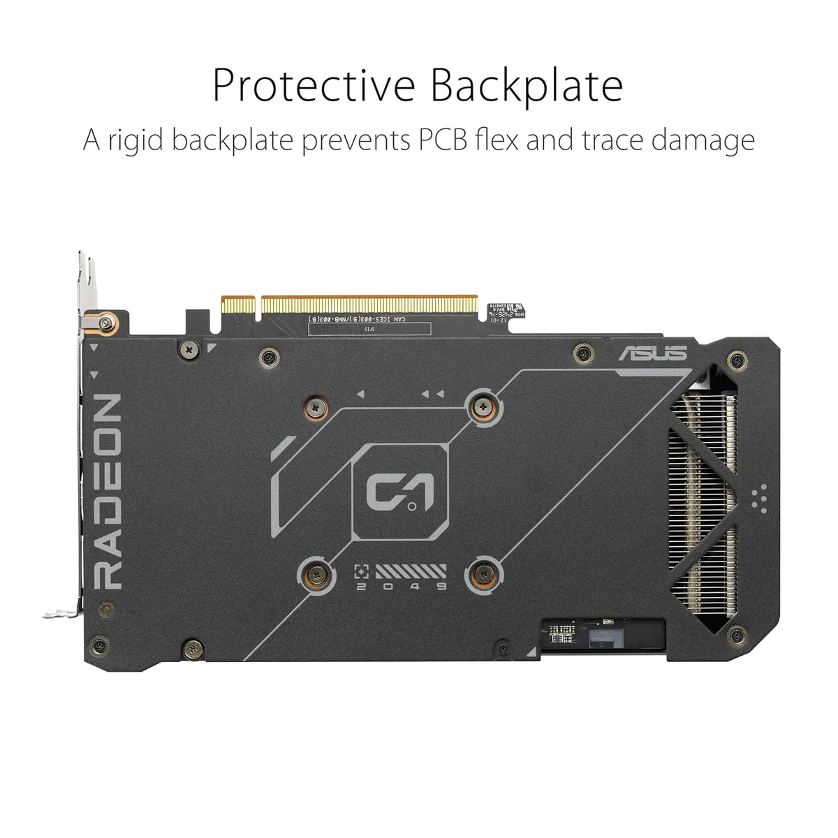 ASUS Dual Radeon RX 7600 EVO OC Edition 8GB GDDR6 Gaming Graphics Card (AMD Radeon RX7600, PCIe 4.0, 1x HDMI 2.1, 3X DisplayPort 1.4a, DUAL-RX7600-O8G-EVO) image 4