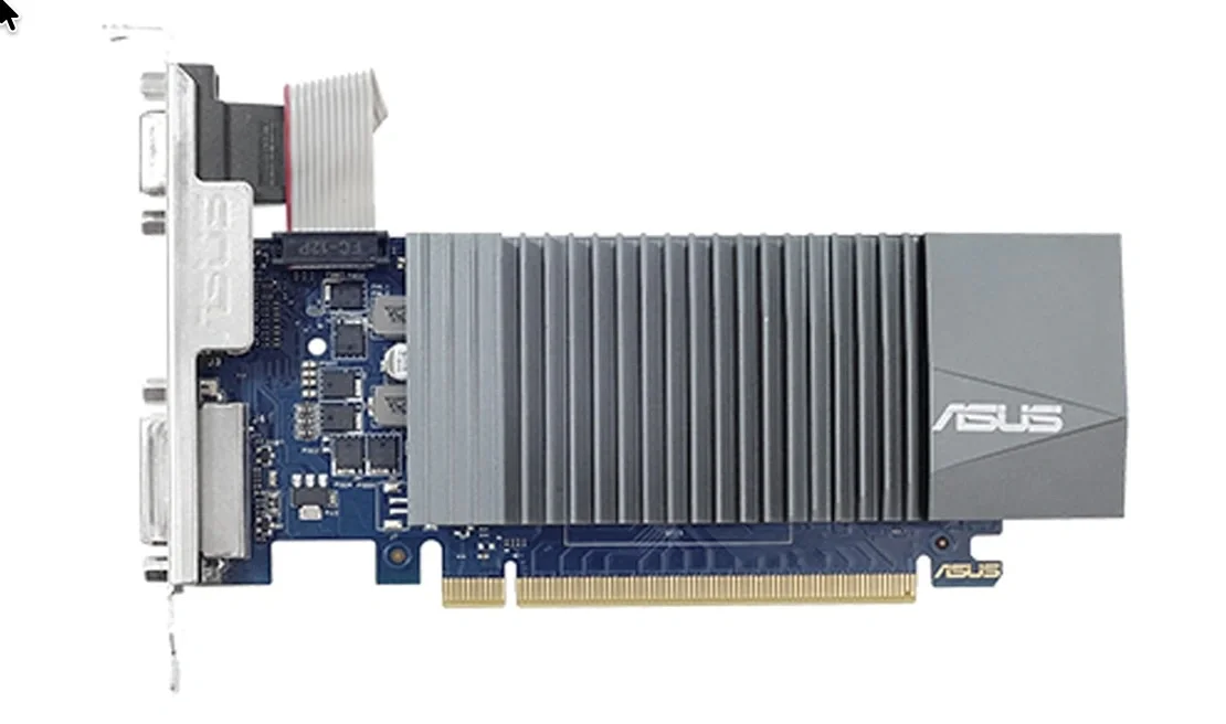 ASUS pci_e GeForce GT710 2GB GDDR5 64-Bit 0db Low Profile Graphics Card