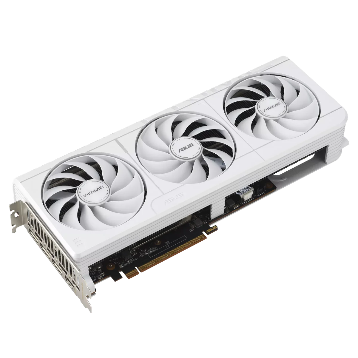 ASUS Prime Radeon RX 9070 XT White OC Edition 16GB GDDR6 Gaming Graphics Card (AMD Radeon RX9070XT RDNA 4, 2.5-Slot, PCIe 5.0, 1x HDMI 2.1b, 3X DisplayPort 2.1a, White, PRIME-RX9070XT-O16G-WHITE) image 7