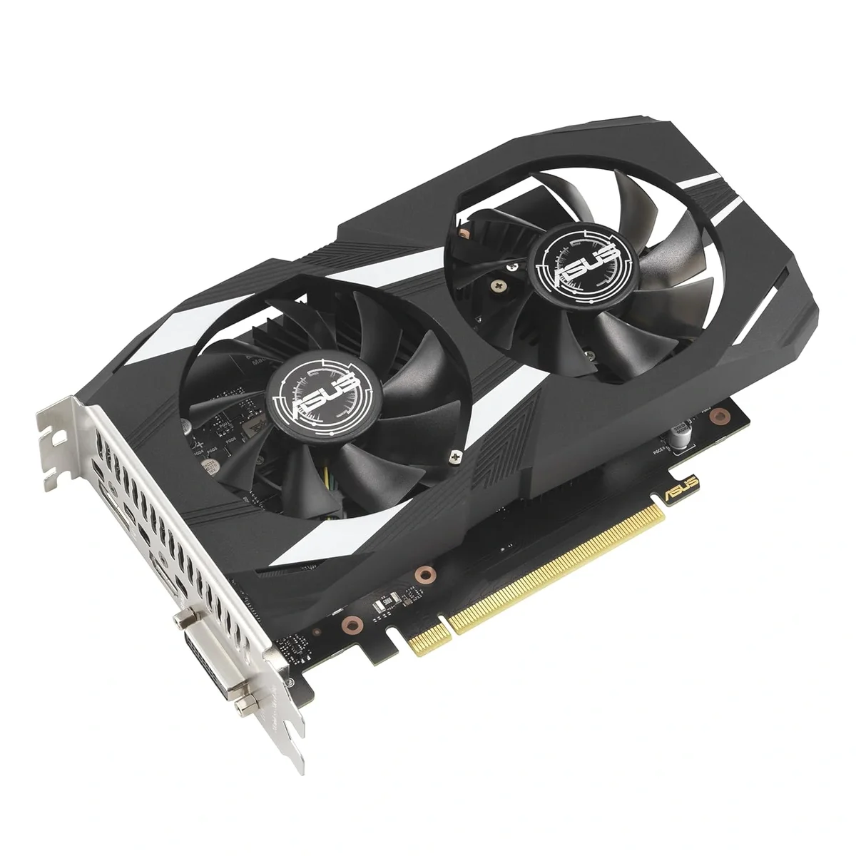 ASUS Dual NVIDIA Geforce RTX 3050 6GB OC Edition Gaming Graphics Card-pci_e_x16 4.0, 6GB GDDR6 Memory, HDMI 2.1, Displayport 1.4A, 2-Slot Design, Axial-Tech Fan Design, 0Db Technology, Steel Bracket image 5
