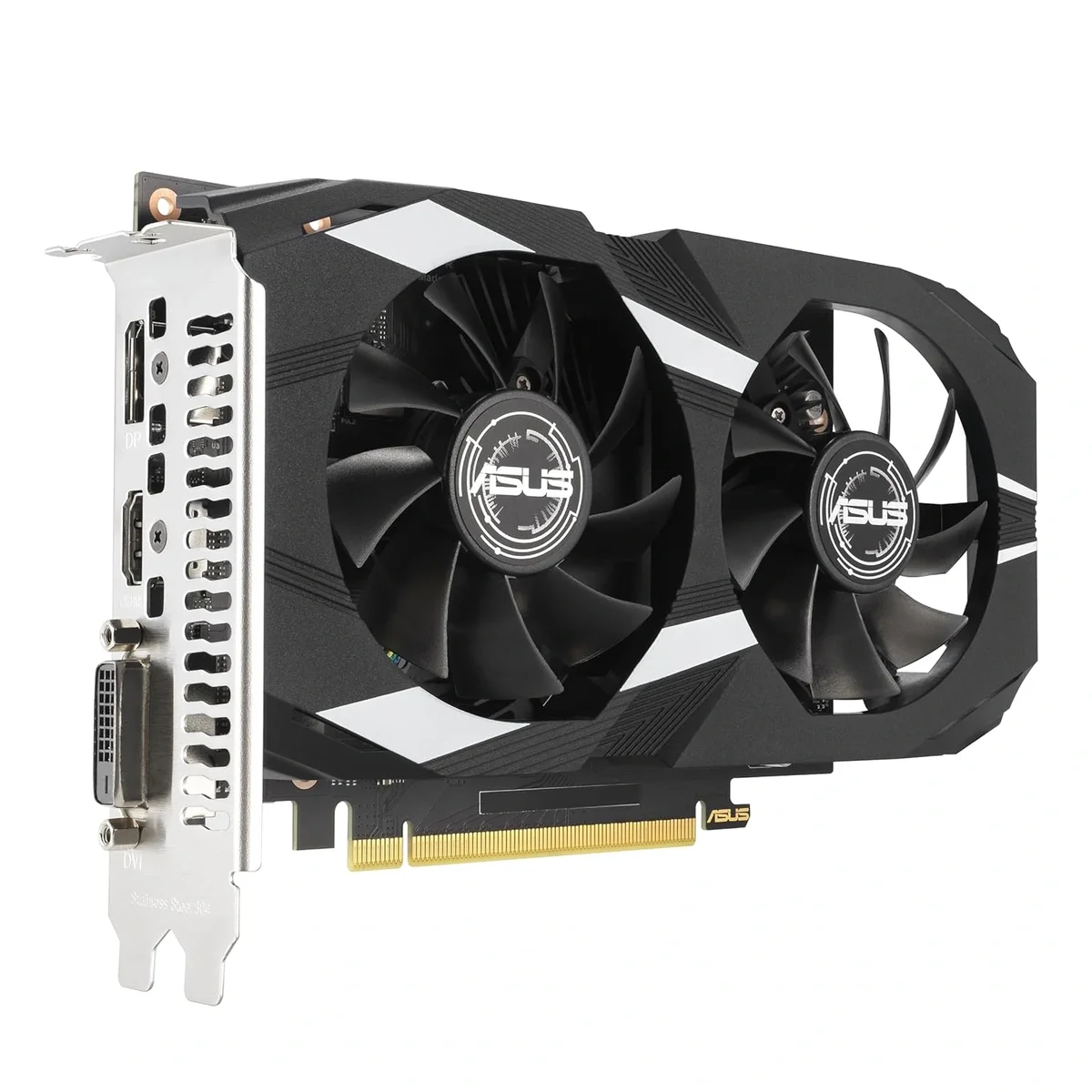 ASUS Dual NVIDIA Geforce RTX 3050 6GB OC Edition Gaming Graphics Card-pci_e_x16 4.0, 6GB GDDR6 Memory, HDMI 2.1, Displayport 1.4A, 2-Slot Design, Axial-Tech Fan Design, 0Db Technology, Steel Bracket image 9