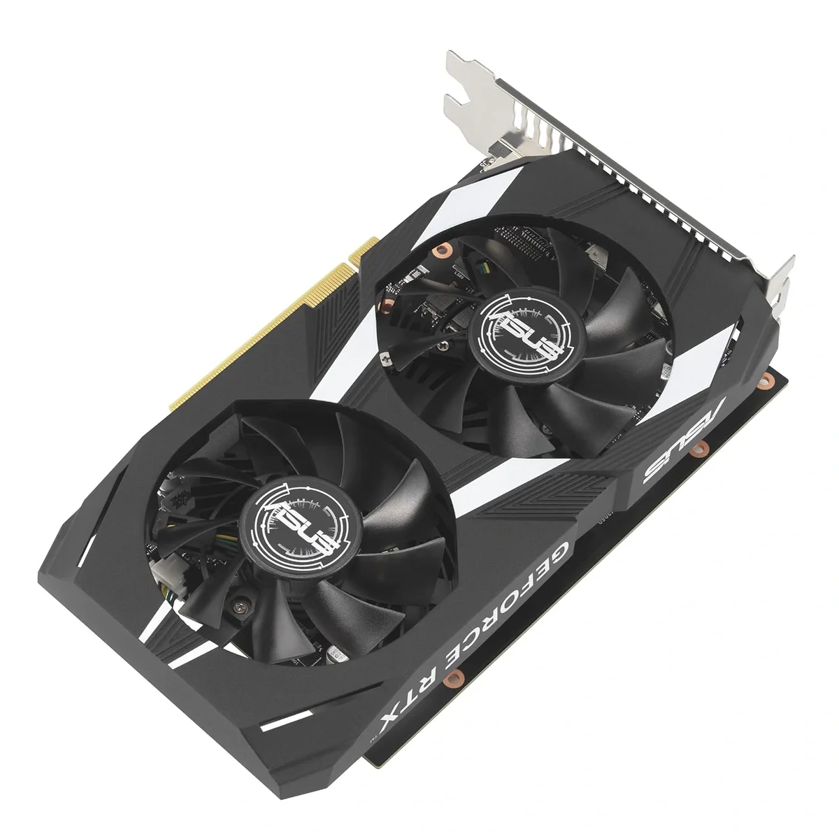 ASUS Dual NVIDIA Geforce RTX 3050 6GB OC Edition Gaming Graphics Card-pci_e_x16 4.0, 6GB GDDR6 Memory, HDMI 2.1, Displayport 1.4A, 2-Slot Design, Axial-Tech Fan Design, 0Db Technology, Steel Bracket image 6