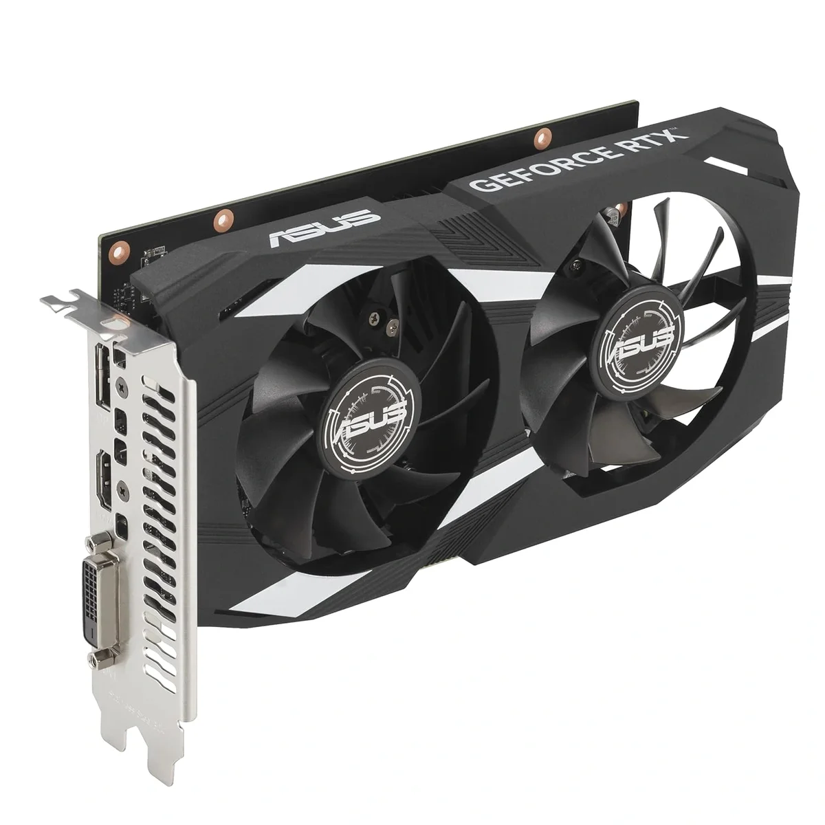 ASUS Dual NVIDIA Geforce RTX 3050 6GB OC Edition Gaming Graphics Card-pci_e_x16 4.0, 6GB GDDR6 Memory, HDMI 2.1, Displayport 1.4A, 2-Slot Design, Axial-Tech Fan Design, 0Db Technology, Steel Bracket image 10