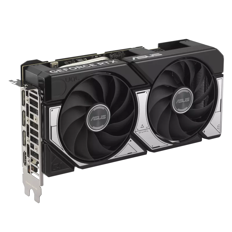 ASUS Dual NVIDIA GeForce RTX 5060 Ti 8GB GDDR7 OC Edition - Graphics Card (PCIe 5.0, DLSS 4, HDMI 2.1b, DisplayPort 2.1b, 2.5-Slot, Axial Fans, 0dB Technology, Dual BIOS) image 3