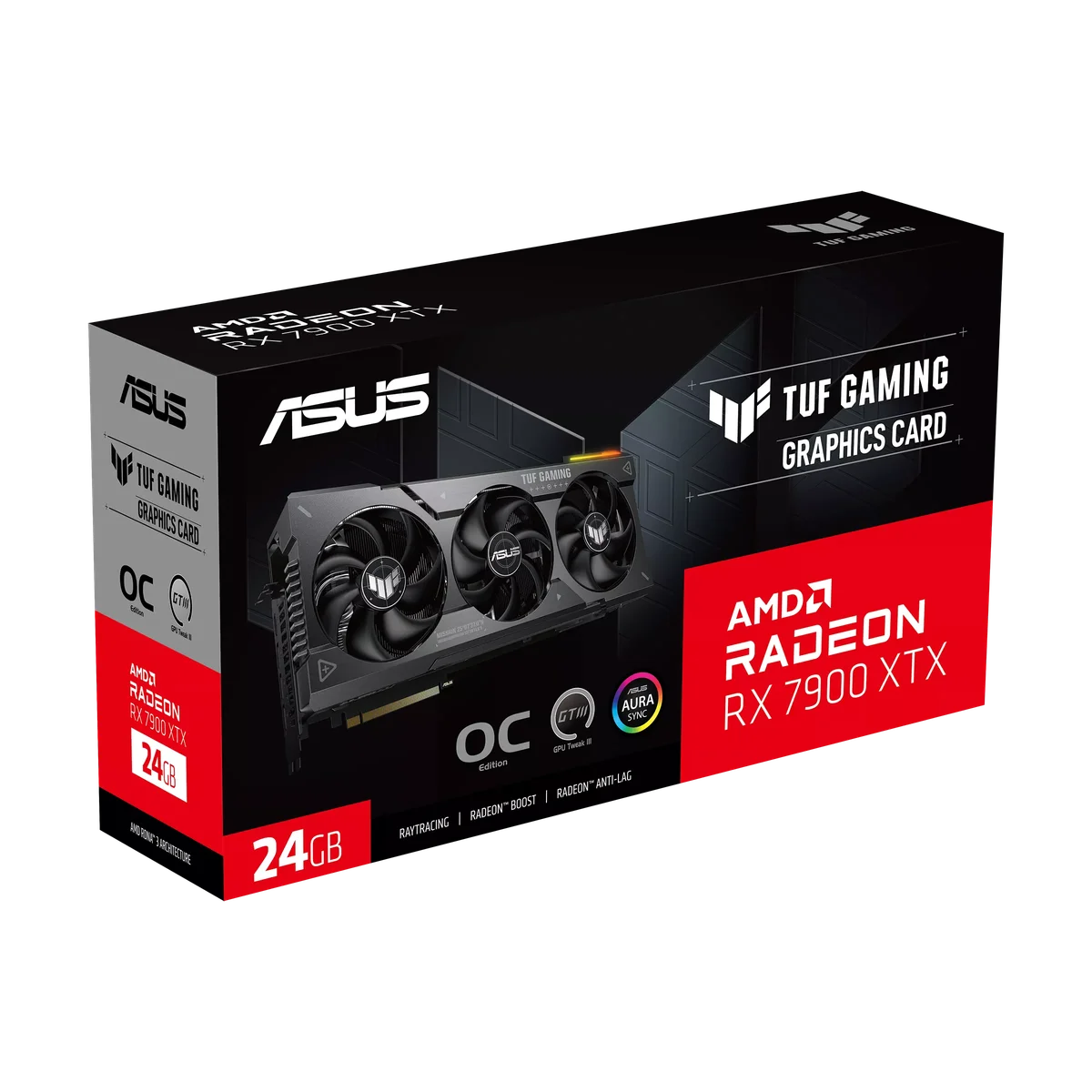 ASUS TUF Gaming Radeon™ RX 7900 XTX OC Edition 24GB GDDR6 Graphics Card (PCIe 4.0, 24GB GDDR6, HDMI 2.1a, DisplayPort 2.1) image 16