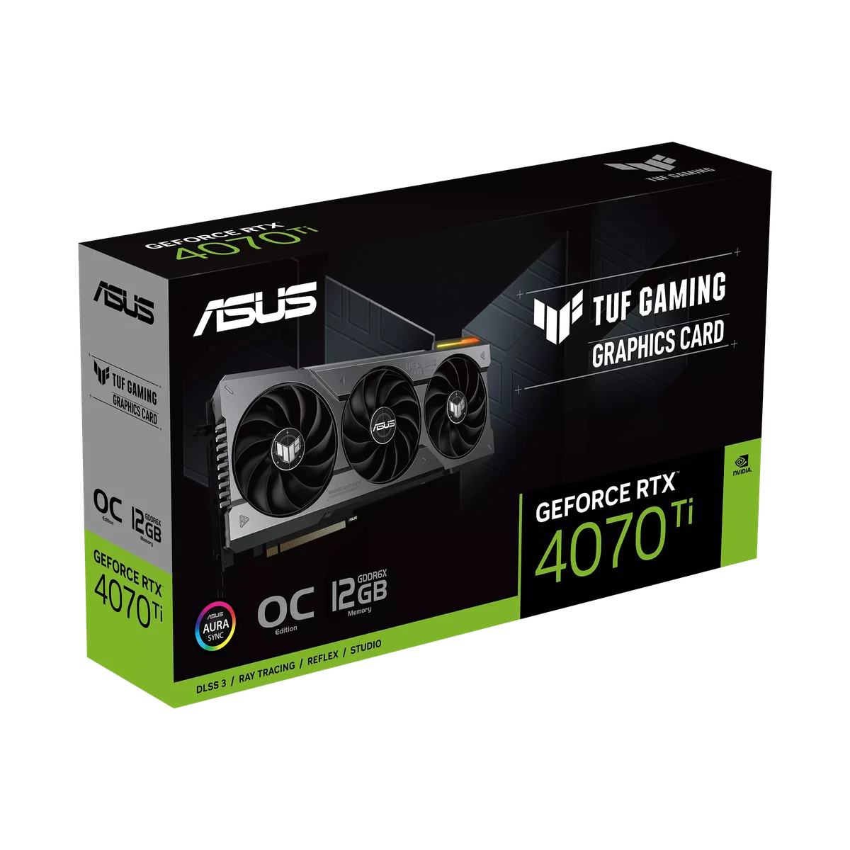 ASUS TUF Gaming NVIDIA GeForce RTX™ 4070 Ti OC Edition Gaming Graphics Card (PCIe 4.0, 12GB GDDR6X, HDMI 2.1a, DisplayPort 1.4a) image 13