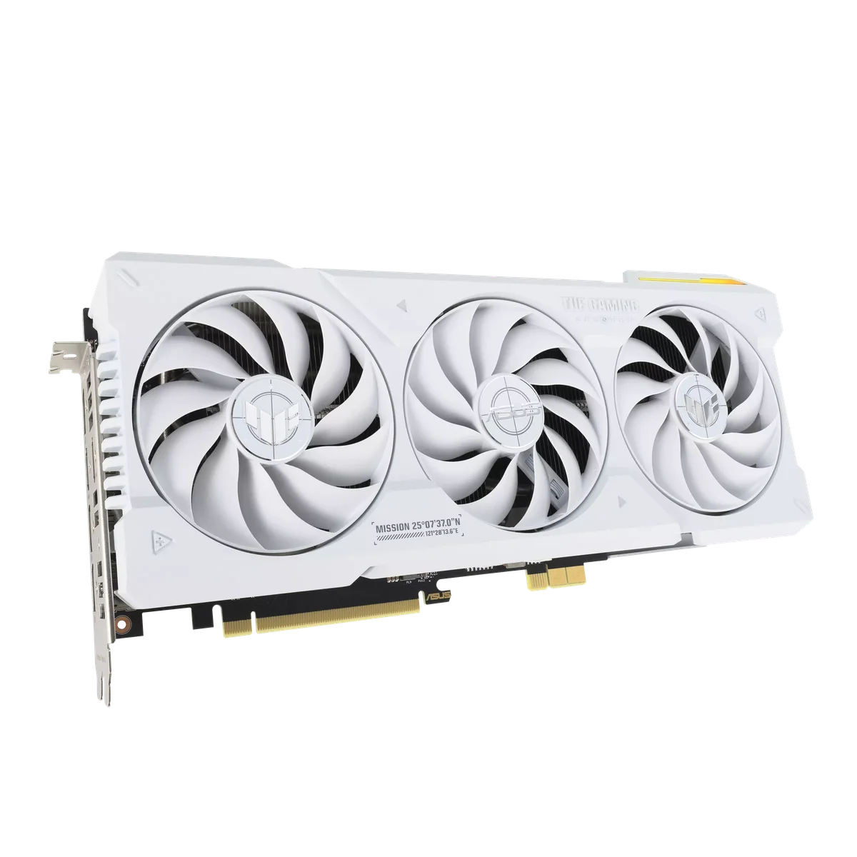 ASUS TUF Gaming GeForce RTX™ 4070 Ti SUPER BTF White OC Edition 16GB GDDR6X with DLSS3, innovative PCIe high-power connector and enhanced durability. image 6