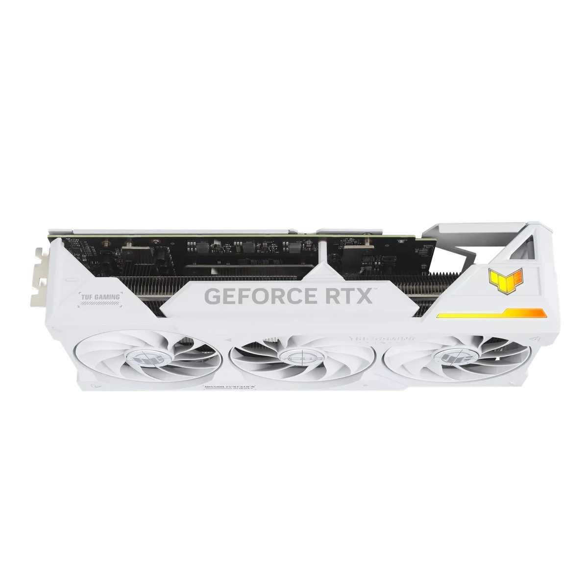 ASUS TUF Gaming GeForce RTX™ 4070 Ti SUPER BTF White OC Edition 16GB GDDR6X with DLSS3, innovative PCIe high-power connector and enhanced durability. image 10