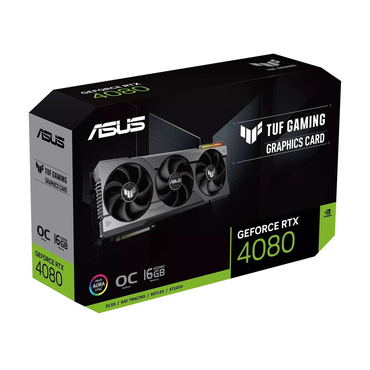 ASUS TUF Gaming GeForce RTX™ 4080 16GB GDDR6X OC Edition with DLSS 3, lower temps, and enhanced durability (TUF-RTX4080-O16G-GAMING) image 3
