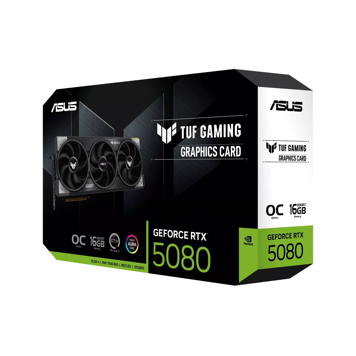 ASUS TUF Gaming GeForce RTX ™ 5080 16GB GDDR7 OC Edition Gaming Graphics Card (PCIe® 5.0, HDMI®/DP 2.1, 3.6-Slot, Military-Grade Components, Protective PCB Coating, axial-tech Fans, Vapor Chamber) image 13