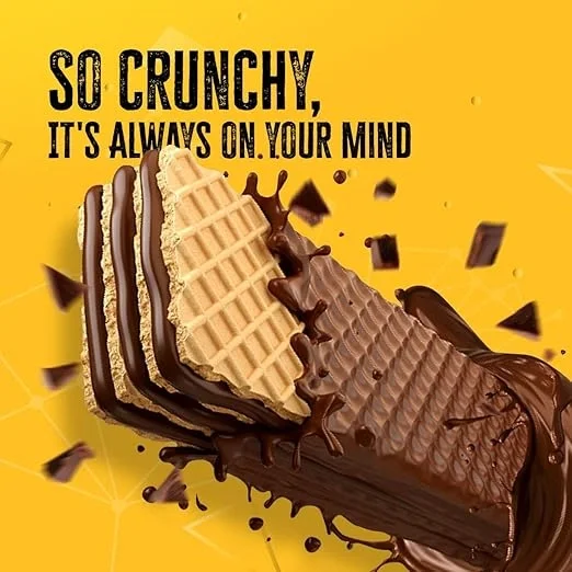  Avvatar PROTEIN WAFER BAR | 10g Protein | Pack of 40g | Chocolate Flavour | 2g Fiber | No Added Sugar | No Preservatives image 3