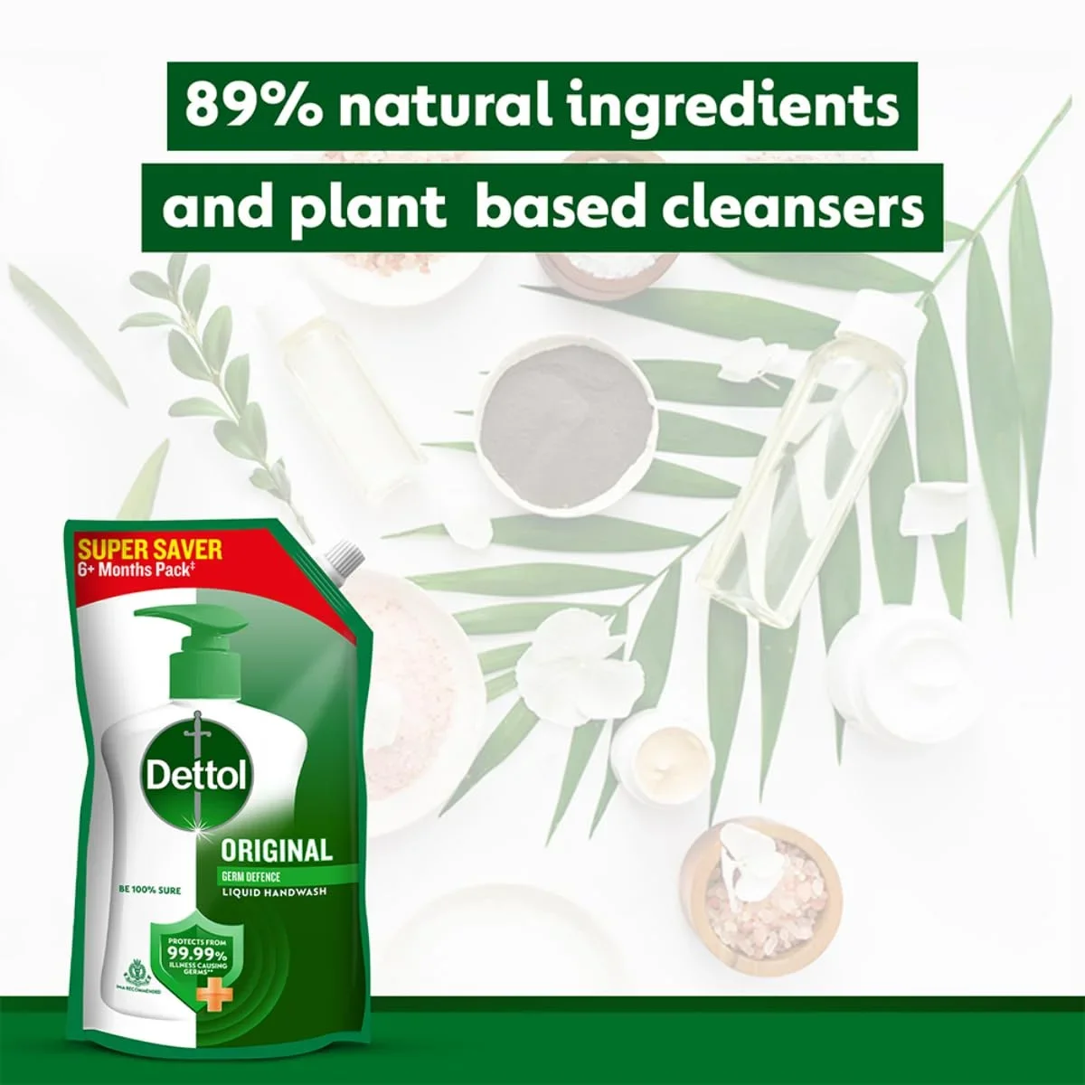 Dettol Liquid Handwash Refill - Original Hand Wash- 675ml image 5