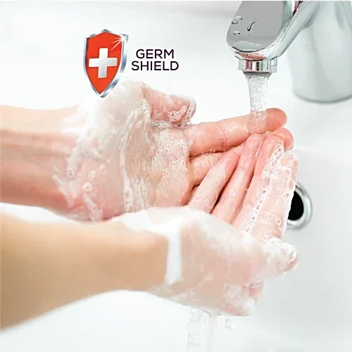 Santoor Classic Gentle Hand Wash Sandalwood & Tulsi,  650 ml, Soft & Nourishing Cleanser image 3