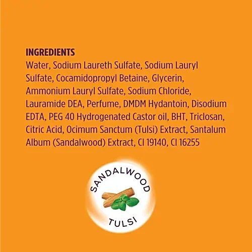 Santoor Classic Gentle Hand Wash Sandalwood & Tulsi,  650 ml, Soft & Nourishing Cleanser image 5