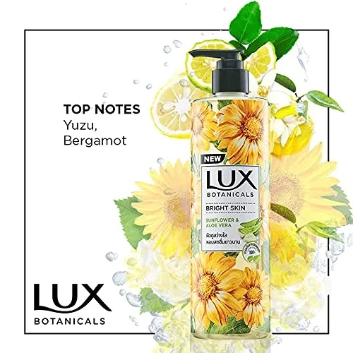 Lux Botanicals Body Wash, Sunflower & Aloe Vera, 450ml image 7