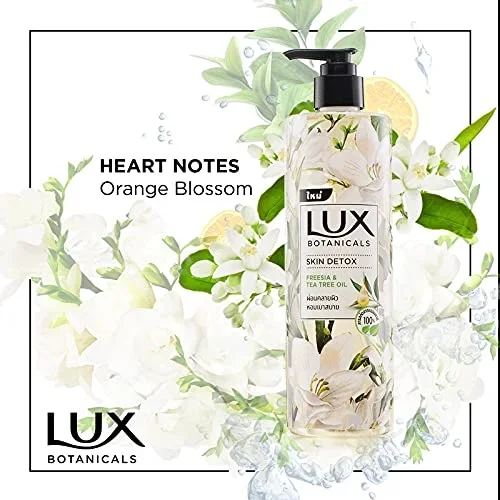 Lux Botanicals Skin Detox Body Wash – Freesia & Tea, 450ml image 5