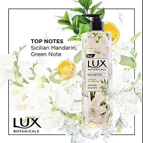 Lux Botanicals Skin Detox Body Wash – Freesia & Tea, 450ml image 6