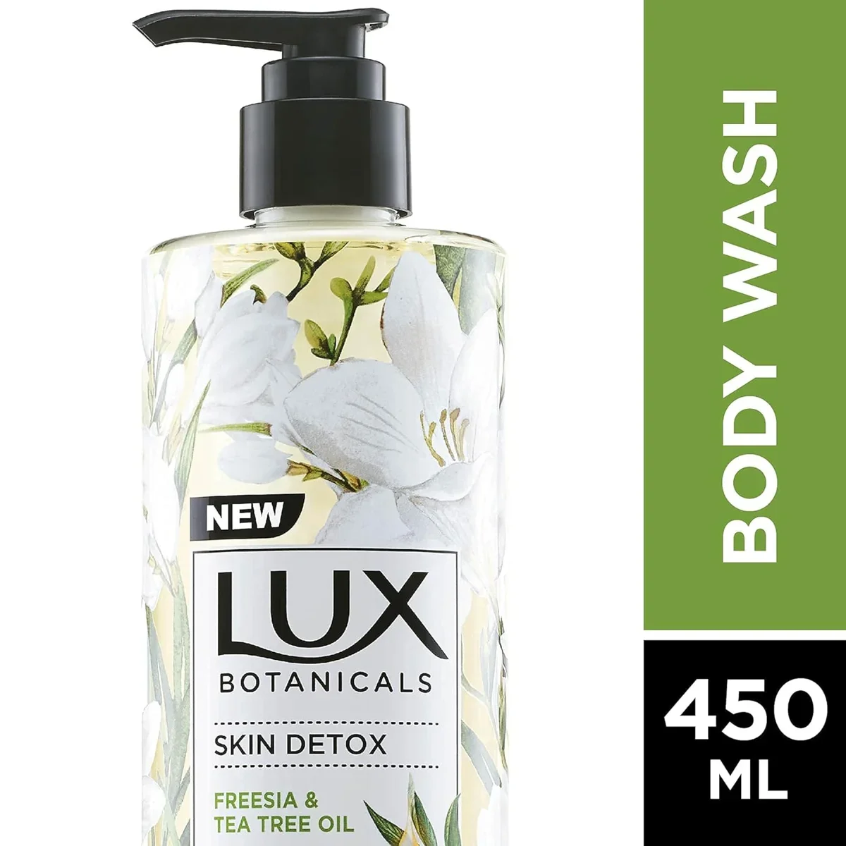Lux Botanicals Skin Detox Body Wash – Freesia & Tea, 450ml image 8
