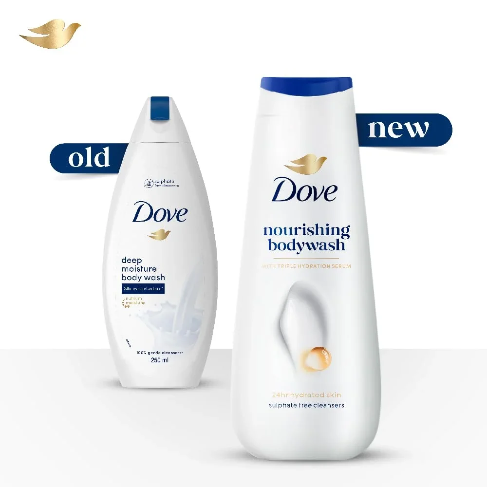 Dove Body Wash Gel – Deeply Nourishing, 300ml image 5