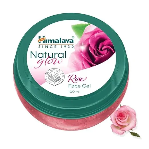Himalaya, Natural Glow Rose Face Gel, 100ML