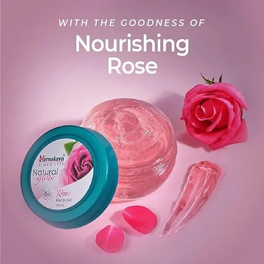 Himalaya, Natural Glow Rose Face Gel, 100ML image 5