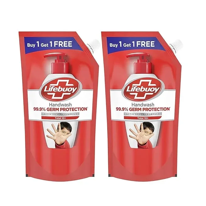 Lifebuoy Total 10 Germ Protection Handwash 675 ml – Buy 1 Get 1 Free