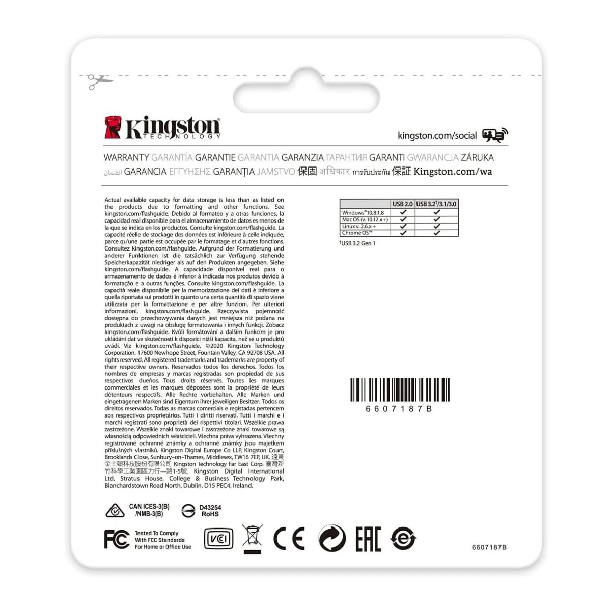 Kingston DataTraveler Kyson 128 GB pendrive USB 3.2 Gen 1, 200 MBps, Stylish Capless Metal Case (DTKN/128GB), 5 Year Warranty image 4