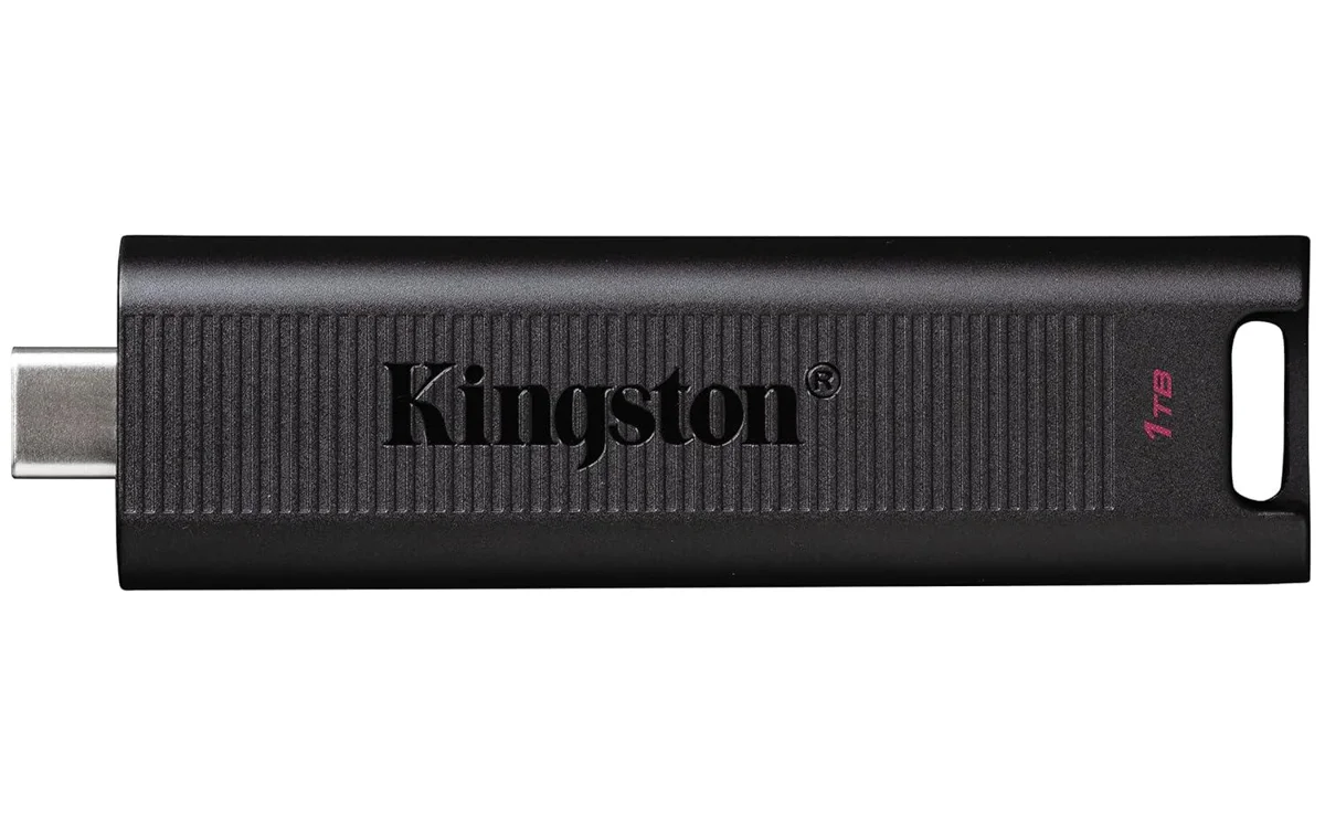 Kingston DataTraveler Max Type-A 1TB High Performance USB Type-C, Read Speed up to 1000 mbps and Write Speed up to 9000 mbps, DTMAXA/1TB, 5 Year Warranty