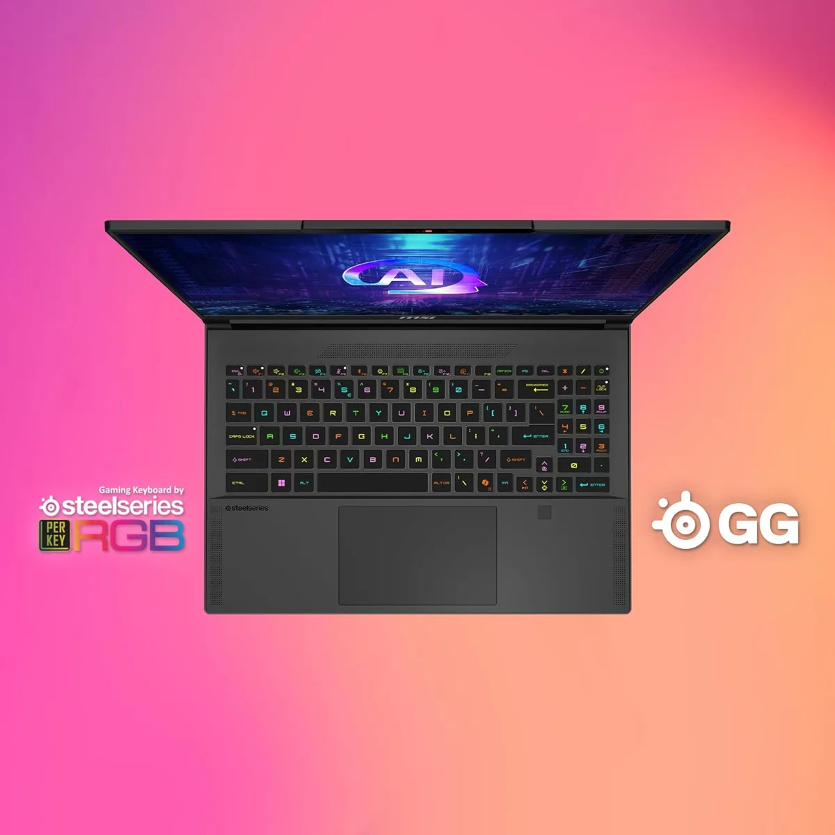 MSI Stealth A16 AI+, AMD Ryzen AI 9 365, 32GB 5600 MHz DDR5 RAM or Memory, 1TB NVMe SSD, NVIDIA GeForce RTX 4060 DDR6 8GB, 16" QHD+(2560x1600), 240Hz Refresh Rate, IPS-Level, 100% DCI-P3(Typical), Windows 11 Home, Star Blue, 2.1 Kg, A3HVFG075IN, 2 Year Warranty image 8