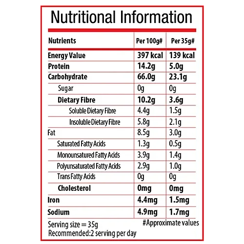  Bagrry's White Oats - High In Protein & Fibre Re, 200 g Pouch image 4