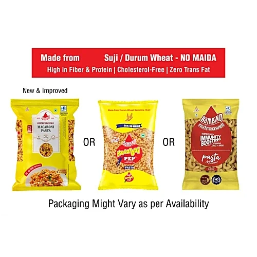  Bambino Macaroni Pasta, 800 g Pouch image 3
