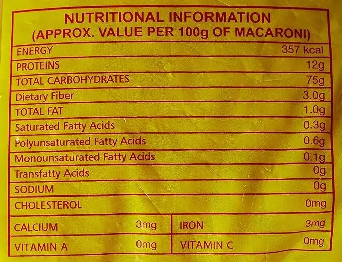  Bambino Macaroni Pasta, 800 g Pouch image 5