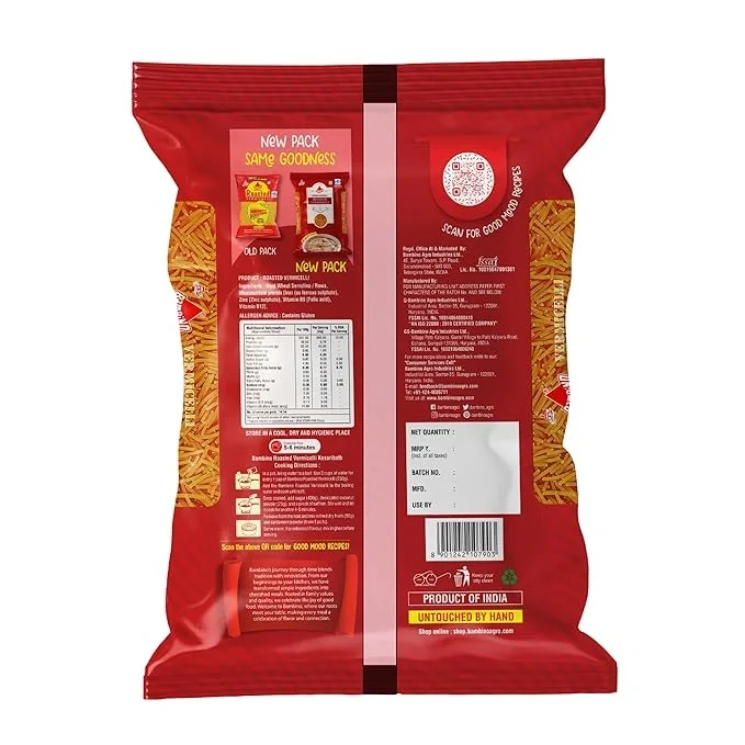 Bambino Vegetarian Roasted Vermicelli 800g | Perfect for Upma & Kheer image 4