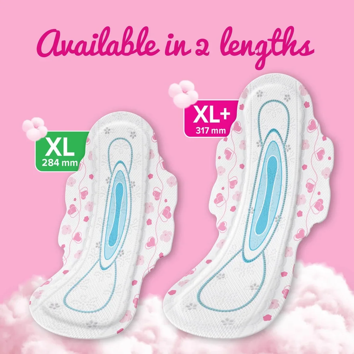 Whisper Ultra Soft Pads XL+ for Women – Pack of 15, Secure & Comfortable Fit image 3