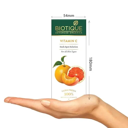 Biotique Vitamin C Dark Spot Solution Serum, 30ml image 3