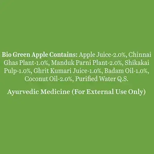 Biotique, Green Apple Shine & Gloss Shampoo & Conditioner, 180ml image 4