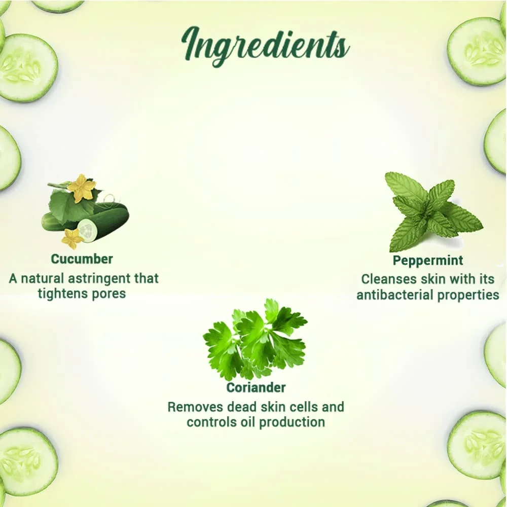 Biotique Cucumber Pore Tightening Toner, 120ml image 5